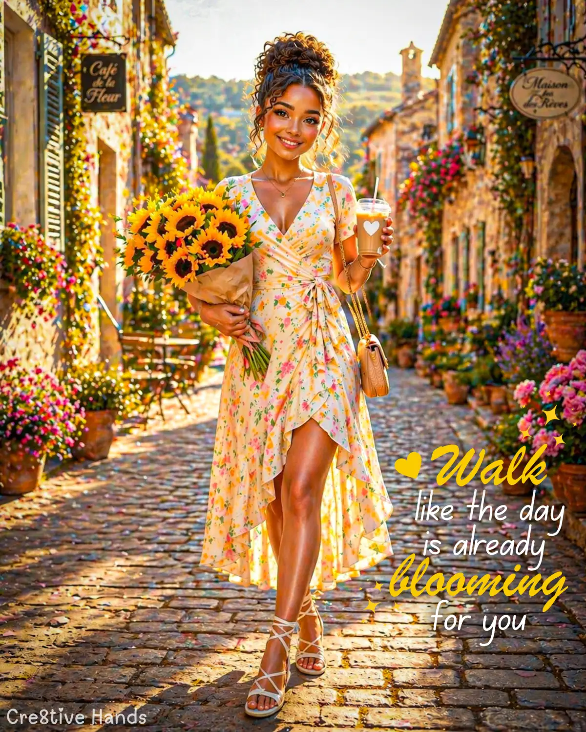 Walk Like the Day Is Blooming for You Poster — Preview
